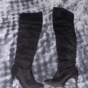 New Look Elegant Black Heeled Boots